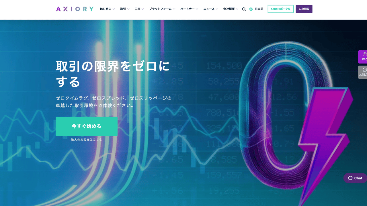 axiory公式