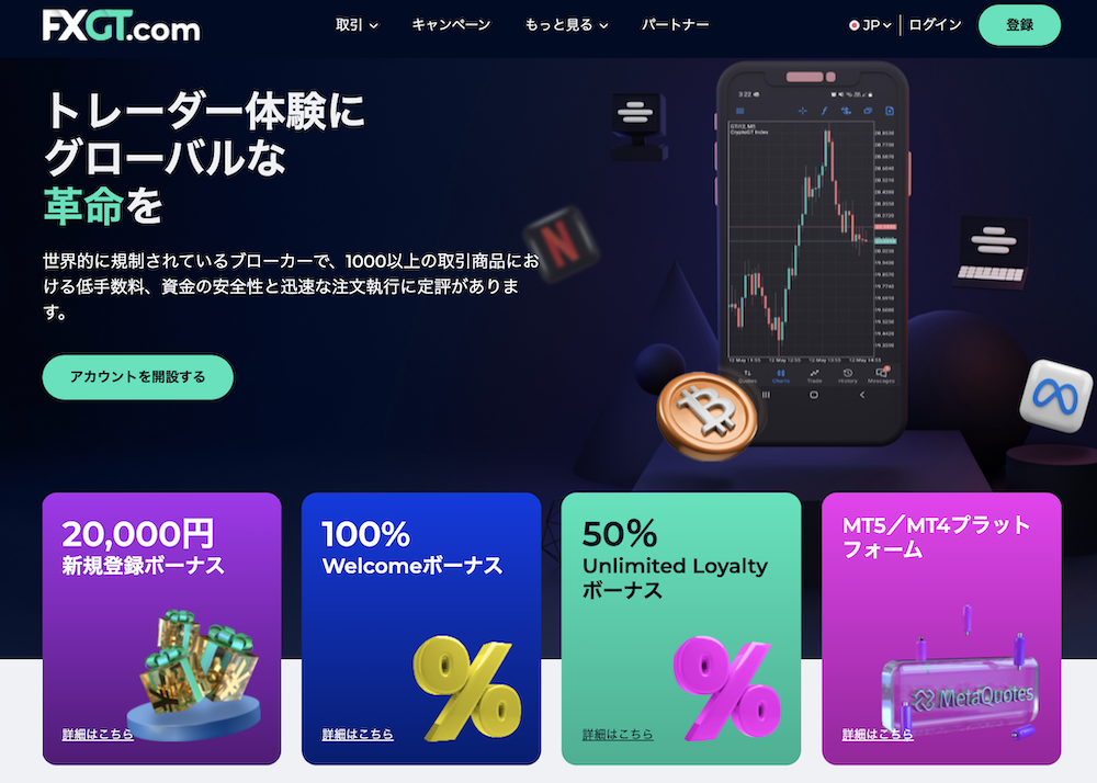 FXGT基本情報