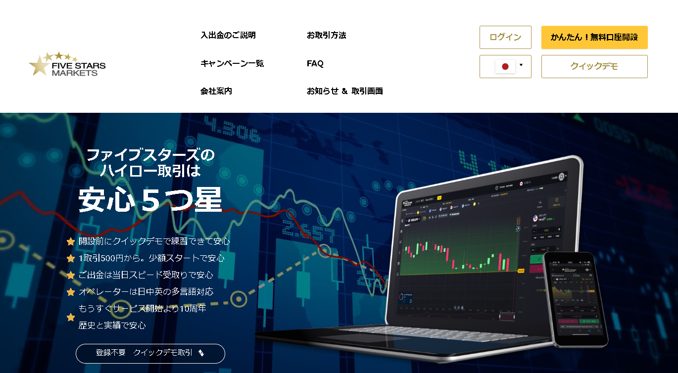 FIVE STARS MARKETS（ファイブスターマーケッツ）