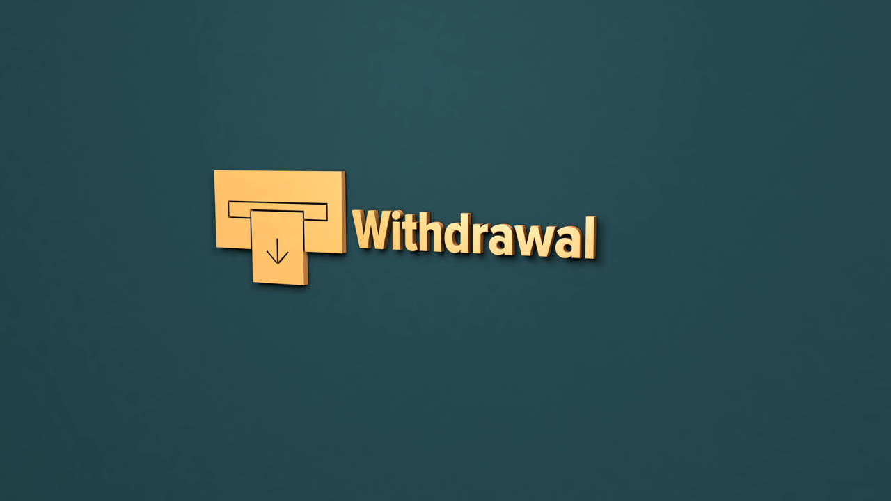 withdrawalの文字