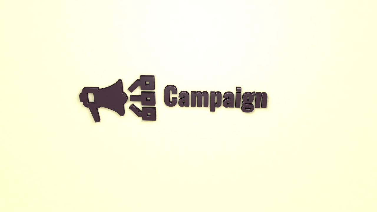 campaignの文字とロゴ