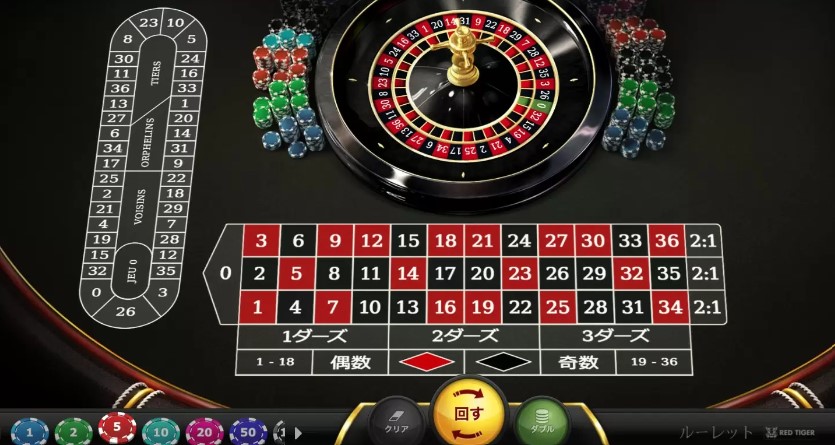 Red Tiger’s Roulette（レッド・タイガーズ・ルーレット）