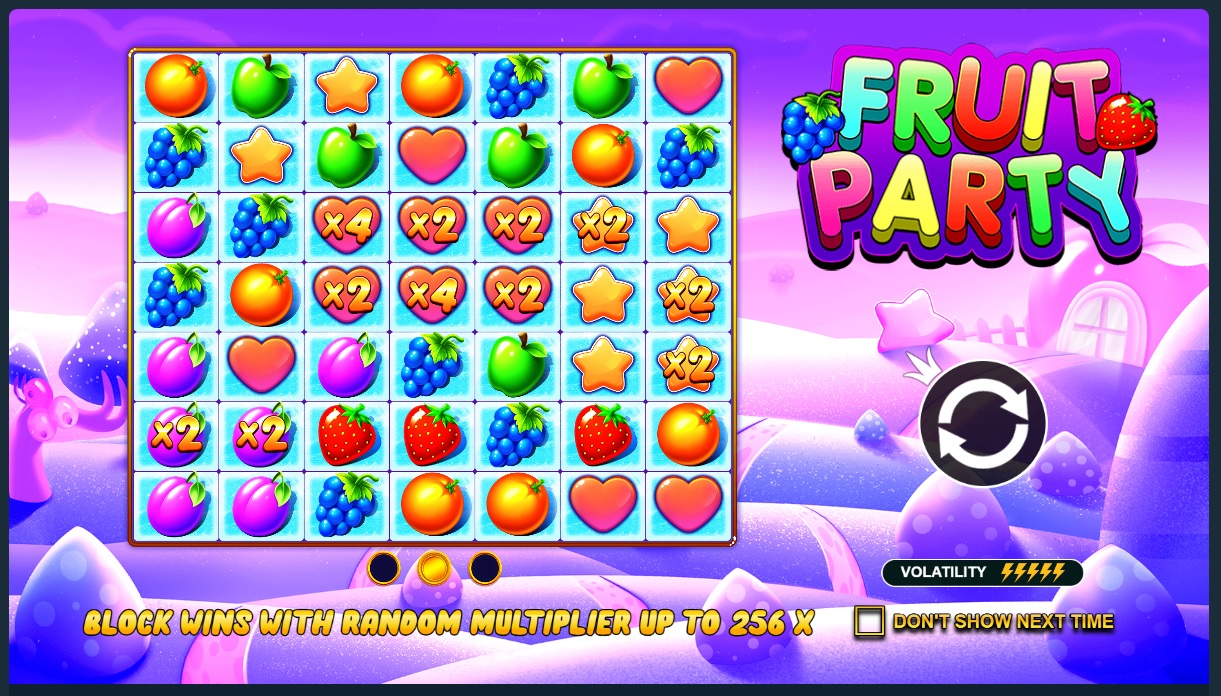 Fruit Party ゲーム画面